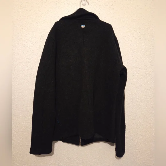 Kuhl Men's Black Zip-Up Sweater - Picture 6 of 9